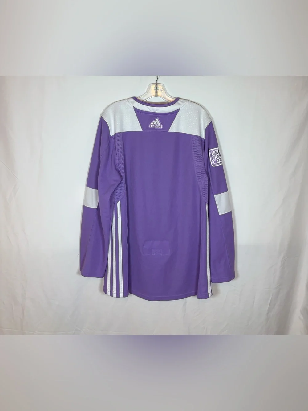Adidas Phoenix Coyotes Hockey Fights Cancer Hockey Jersey Size 46